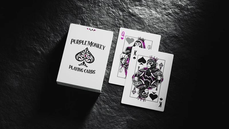 Playing Cards - Purple Monkey