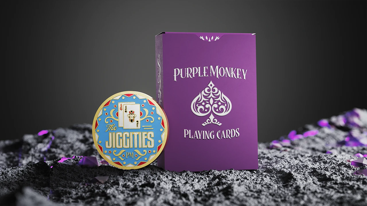 Playing Cards - Purple Monkey